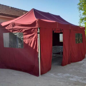 Barnum 6m x 3m Vitabri Rouge impérial - Jura location sono